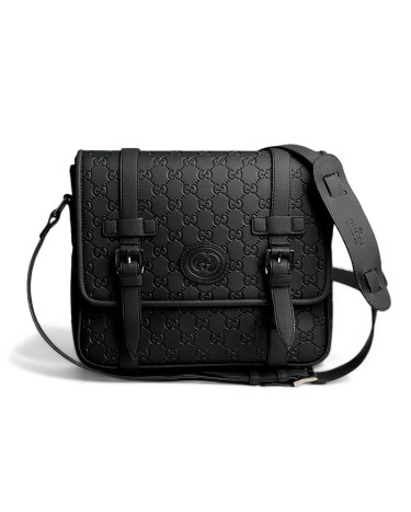 Gucci GG Messenger Bag Black 443555 DDTJN 1510