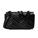 Сумка Gucci Marmont Mini Shoulder Bag Black Hardware 446744 DTDFV 1000