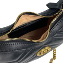 Сумка Gucci Half Moon Marmont Leather Shoulder Bag 864452 AKJ9I 1000