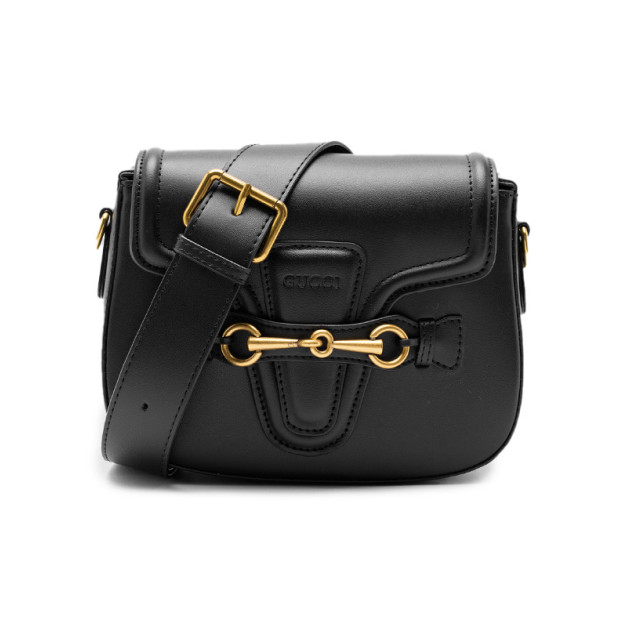 Сумка Gucci Lady Web Leather Shoulder Bag Black 446622 BLKCD 2000