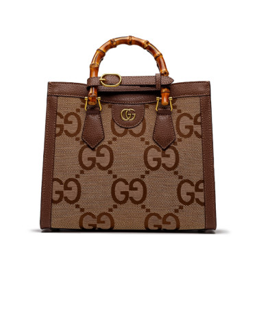 Сумка Gucci Diana Jumbo GG Medium Tote Bag Beige Gold 441030 CGTYD 7050