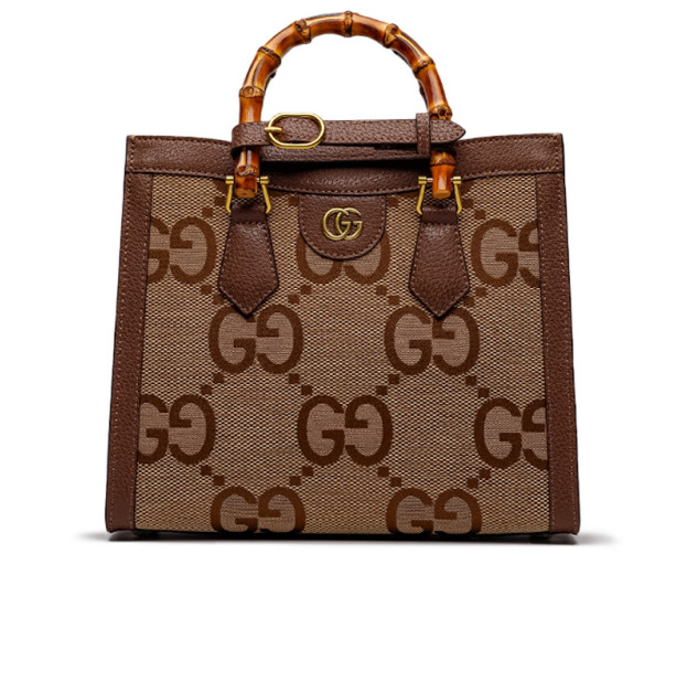 Сумка Gucci Diana Jumbo GG Medium Tote Bag Beige Gold 441030 CGTYD 7050