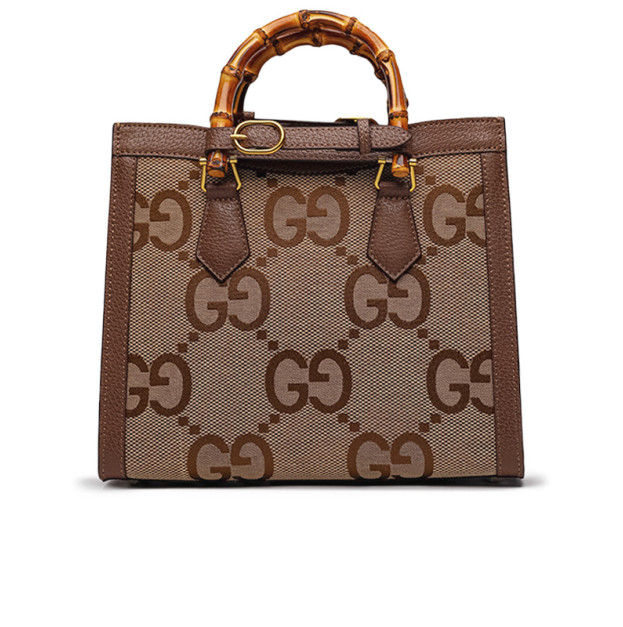 Сумка Gucci Diana Jumbo GG Medium Tote Bag Beige Gold 441030 CGTYD 7050