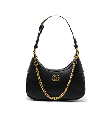Gucci Aphrodite Small Shoulder Bag Black 46805 SB7UO 6560