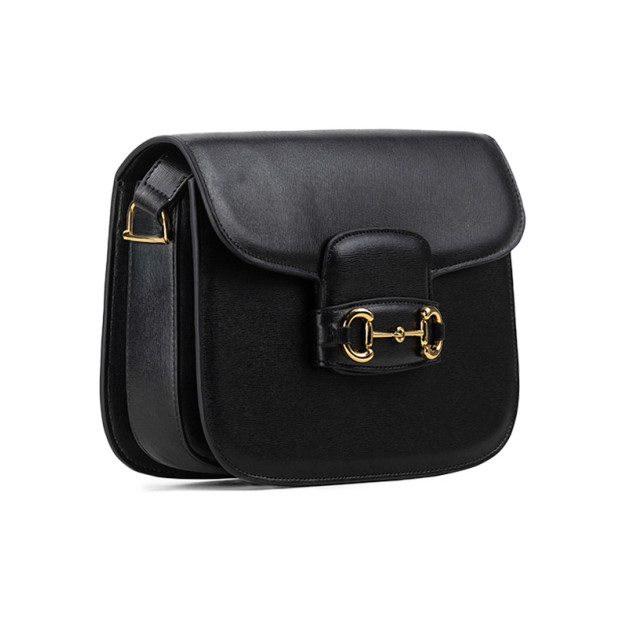 Сумка Gucci Horsebit 1955 Large Bag Black 446622 BLKGG 1060