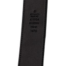 Ремінь Gucci Belt with Interlocking G Buckle Grey Canvas Gold