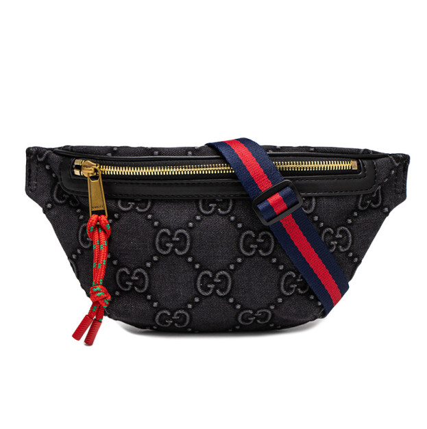 Сумка Gucci GG Denim Belt Bag Black 574968 20404 G0299