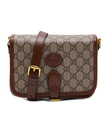 Gucci Mini Shoulder Bag With Interlocking G 312040 20BEG 1417