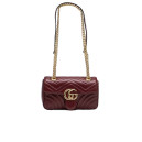 Сумка Gucci GG Marmont Shoulder Bag Burgundy Gold Hardware 446744 DTBNG 1000