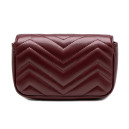 Сумка Gucci GG Marmont Super Mini Shoulder Bag Burgundy Gold Hardware 446744 DTBNG 1610