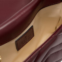 Сумка Gucci GG Marmont Super Mini Shoulder Bag Burgundy Gold Hardware 446744 DTBNG 1610