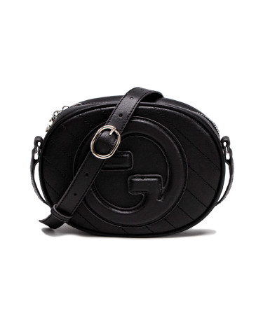 Сумка Gucci Blondie Leather Shoulder Bag Black 760175 AACPY 1000