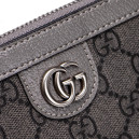 Гаманець Gucci Ophidia GG Zip Around Wallet Grey Silver