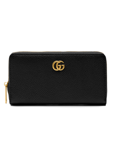 Гаманець Gucci Marmont Zipper Wallet Black Gold