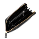 Гаманець Gucci Animalier Leather Zip Around Wallet Black