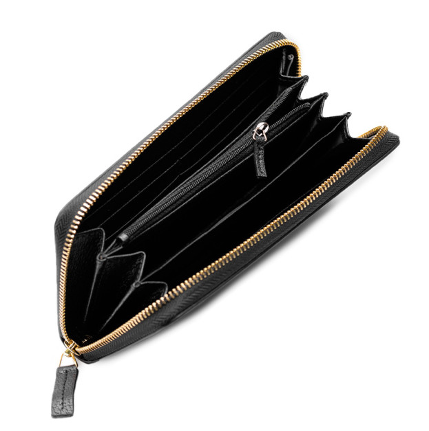 Гаманець Gucci Animalier Leather Zip Around Wallet Black