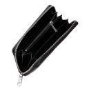 Гаманець Gucci Wallet Black Embossed Leather