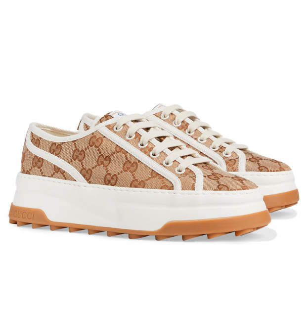 Gucci GG Sneaker Interlocking G Beige 746766 20Q20 9745